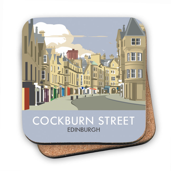 Cockburn Street, Edinburgh MDF Coaster