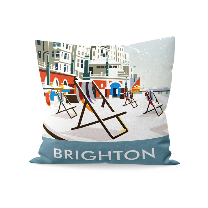 Brighton Winter Cushion
