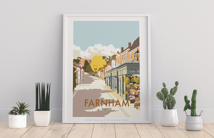 Farnham, Surrey - Art Print