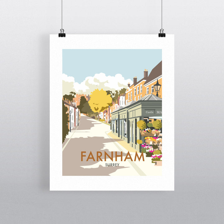 Farnham, Surrey Fine Art Print