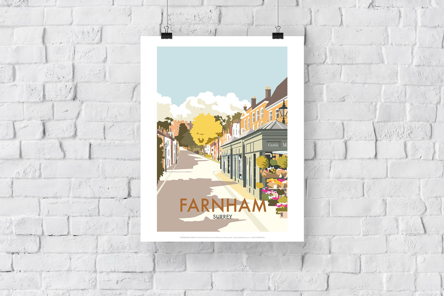Farnham, Surrey - Art Print