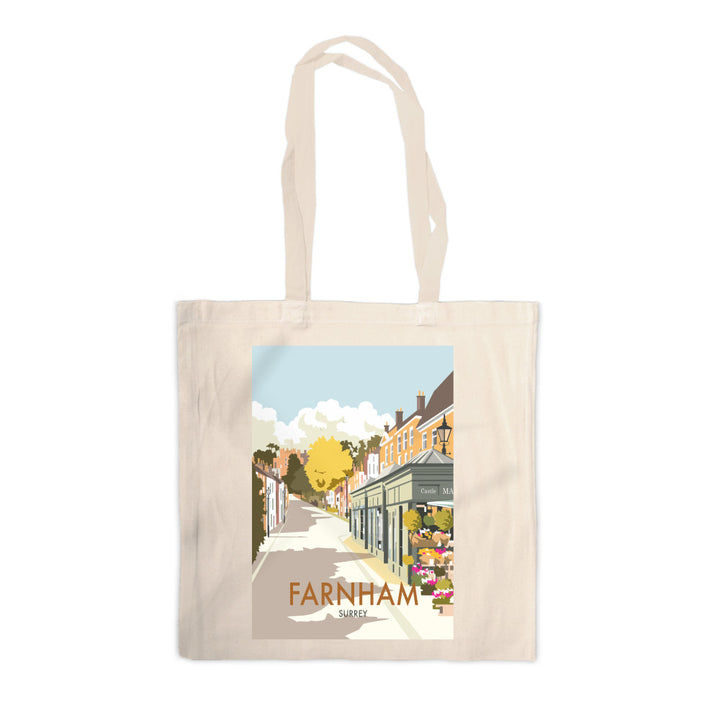 Farnham, Surrey Canvas Tote Bag