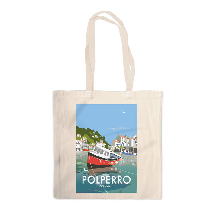 Polperro, Cornwall Canvas Tote Bag
