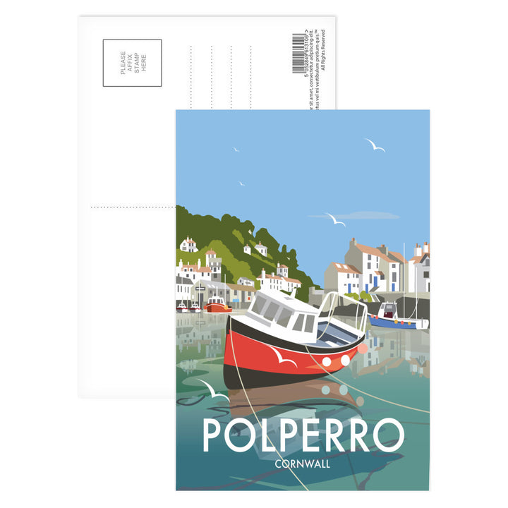 Polperro, Cornwall Postcard Pack