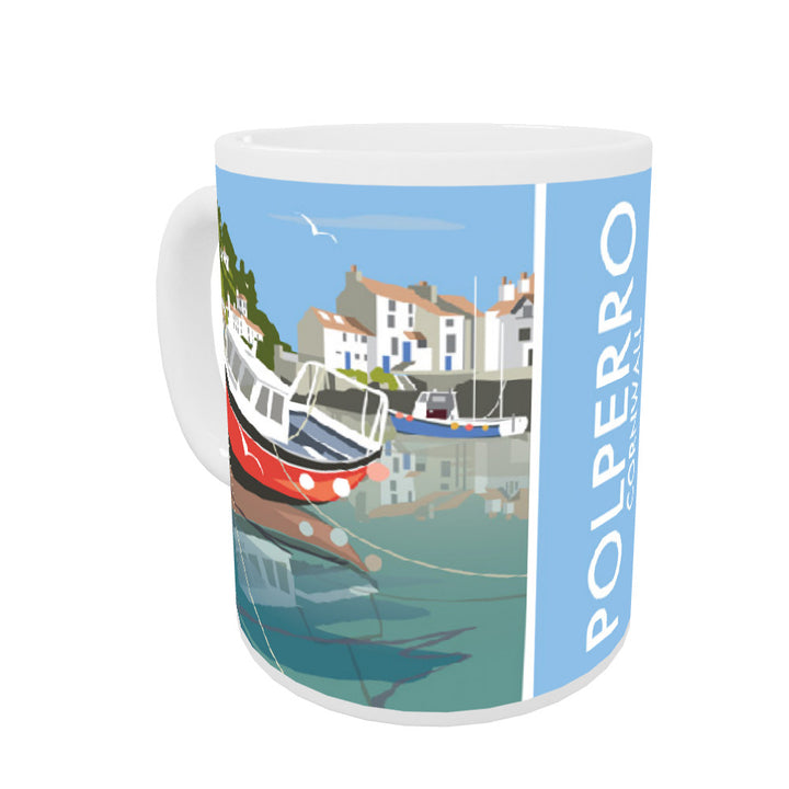 Polperro, Cornwall Coloured Insert Mug