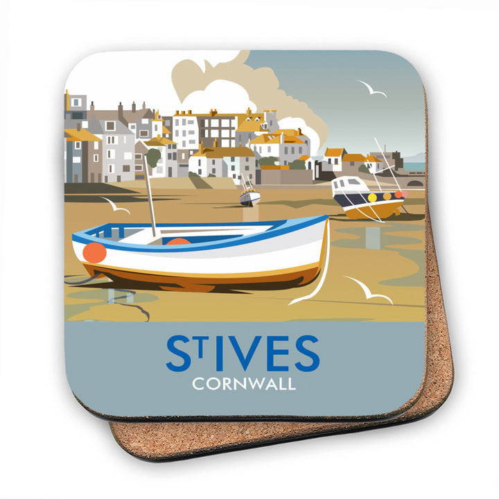 St Ives, Cornwall MDF Coaster