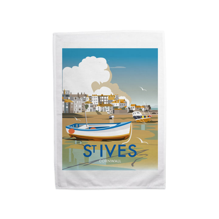 St Ives, Cornwall Tea Towel