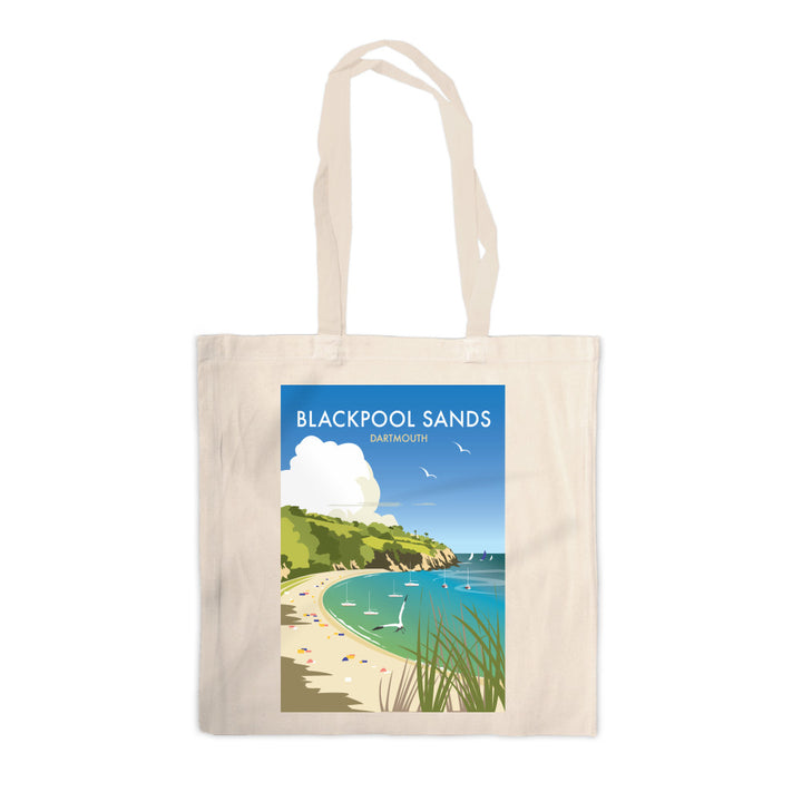 Blackpool Sands, Dartmouth Canvas Tote Bag
