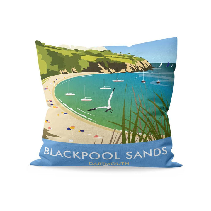 Blackpool Sands, Dartmouth Fibre Filled Cushion