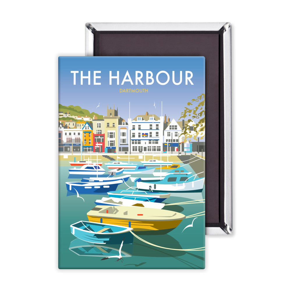 The Harbour, Dartmouth Magnet