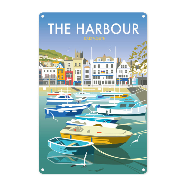 The Harbour, Dartmouth Metal Sign