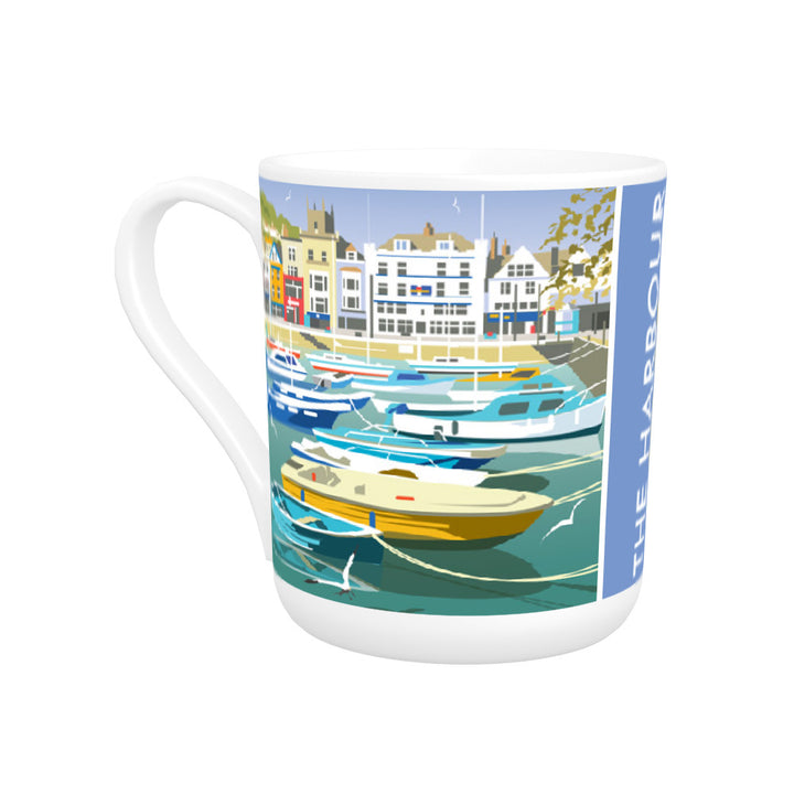 The Harbour, Dartmouth Bone China Mug