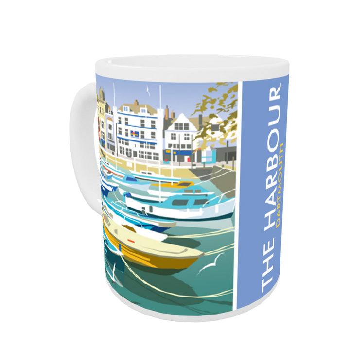 The Harbour, Dartmouth Coloured Insert Mug