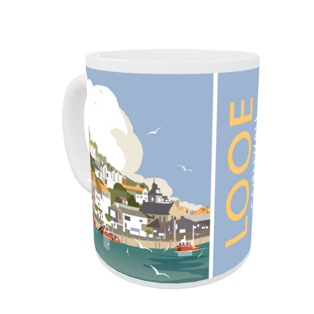 Looe, Cornwall Coloured Insert Mug