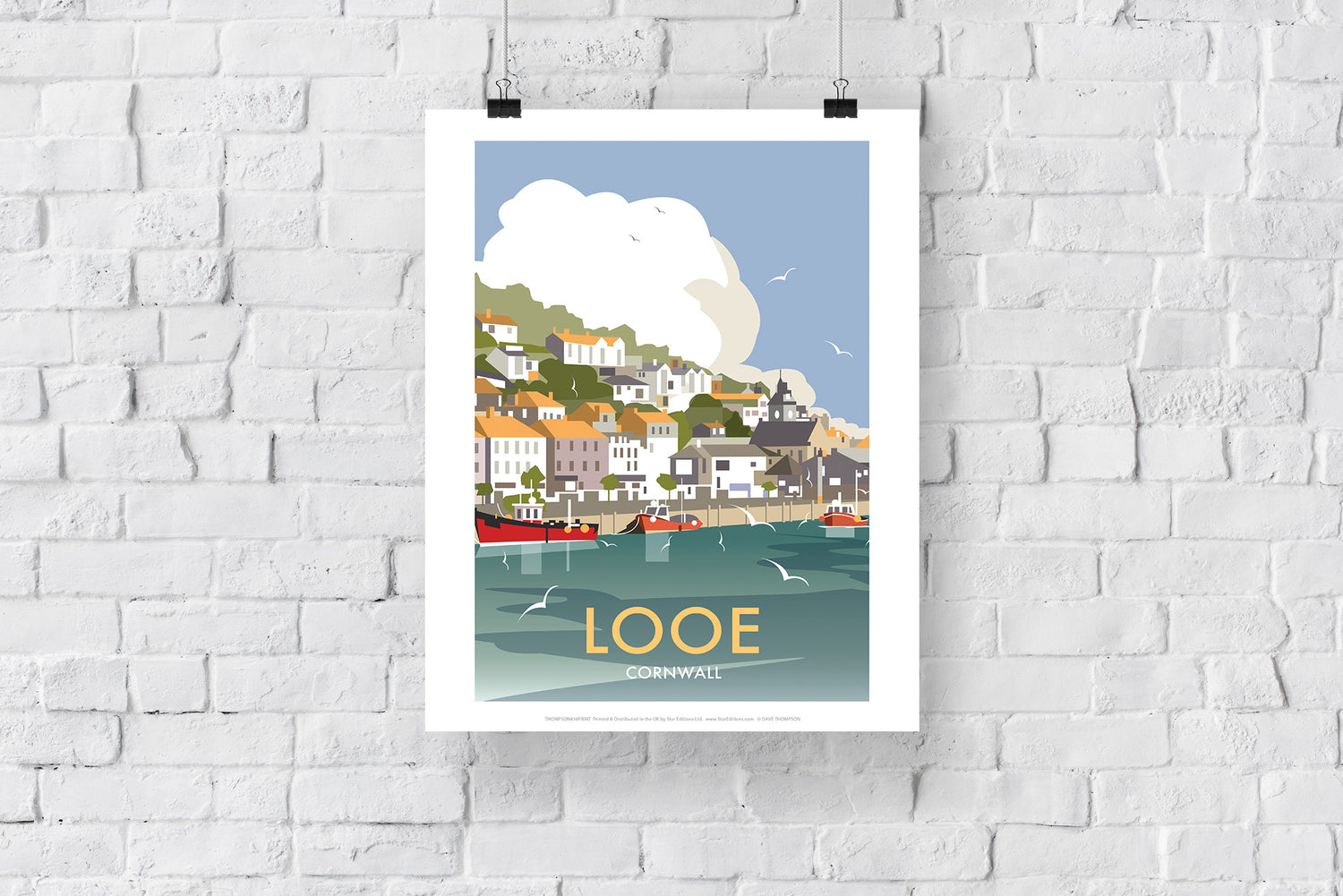 Looe, Cornwall - Art Print