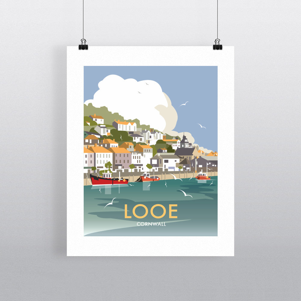 Looe, Cornwall - Art Print