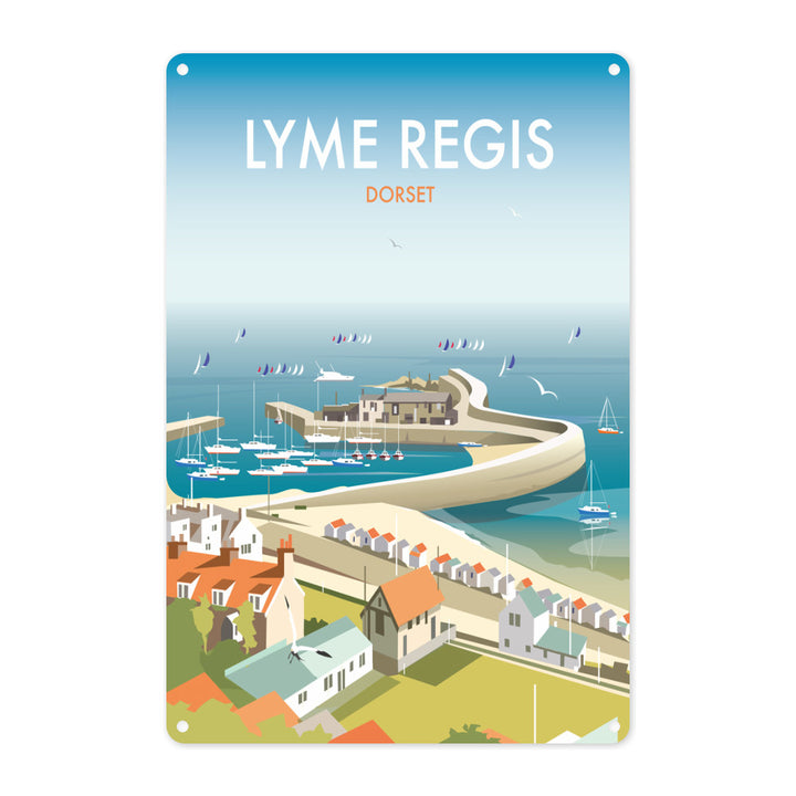 Lyme Regis, Dorset Metal Sign