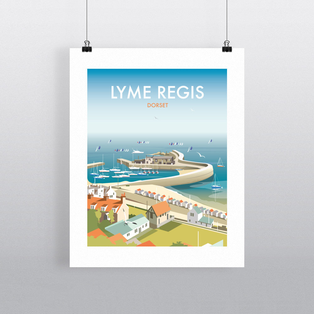 Lyme Regis, Dorset - Art Print