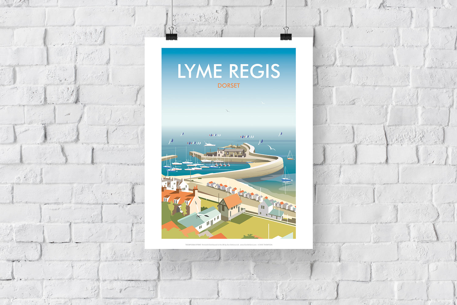 Lyme Regis, Dorset - Art Print
