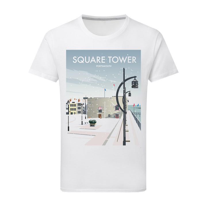 Square Tower T-Shirt by Dave Thompson