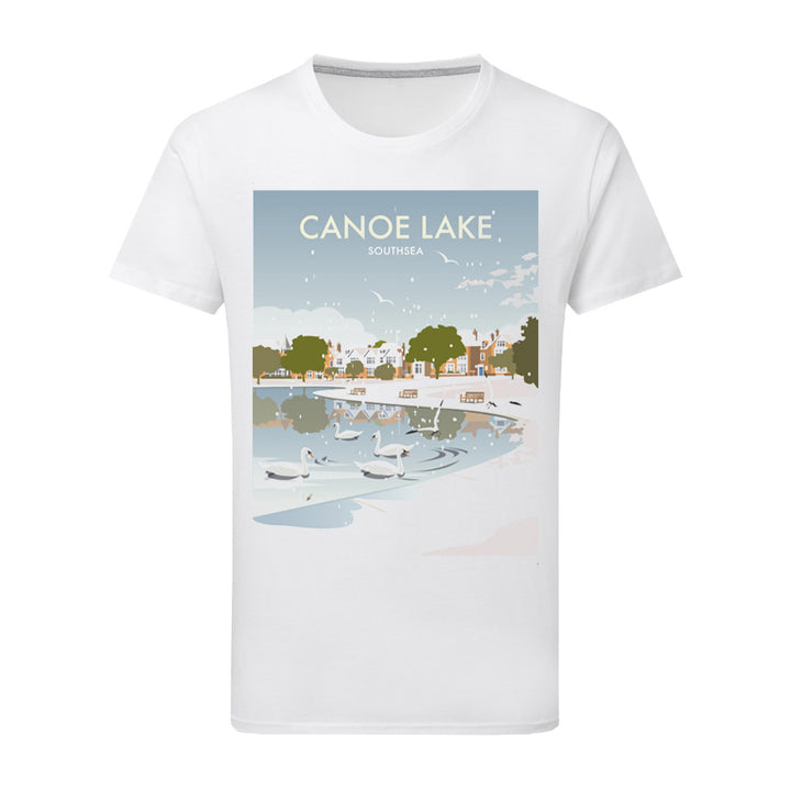 Canoe Lake T-Shirt by Dave Thompson