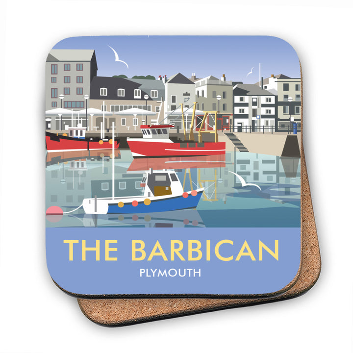 The Barbican, Plymouth MDF Coaster