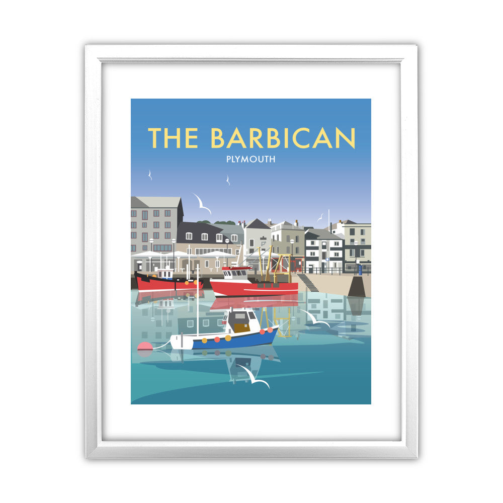 The Barbican, Plymouth - Art Print