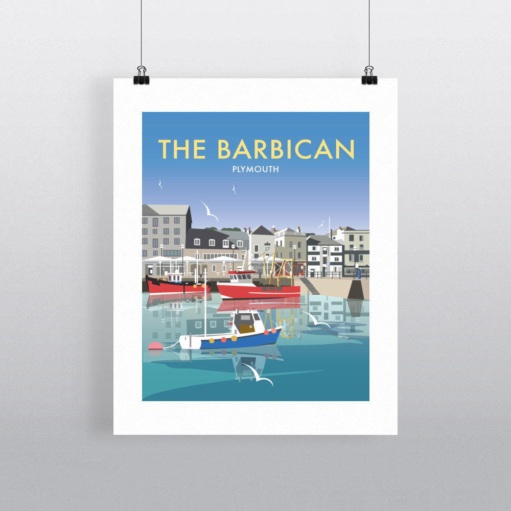 The Barbican, Plymouth - Art Print