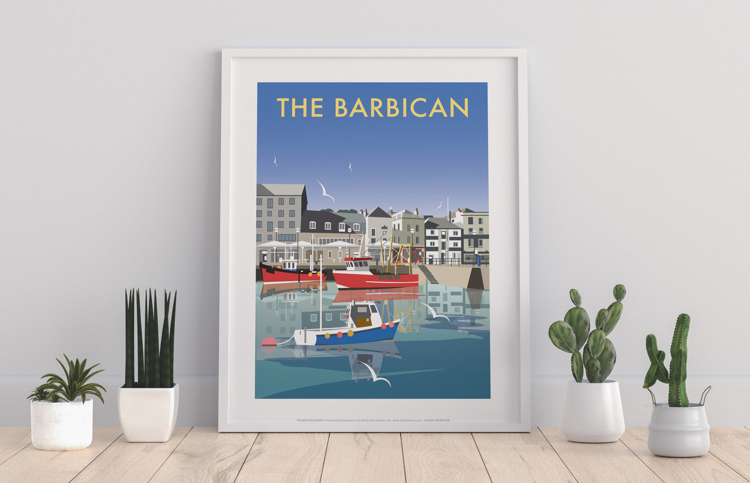 The Barbican, Plymouth - Art Print