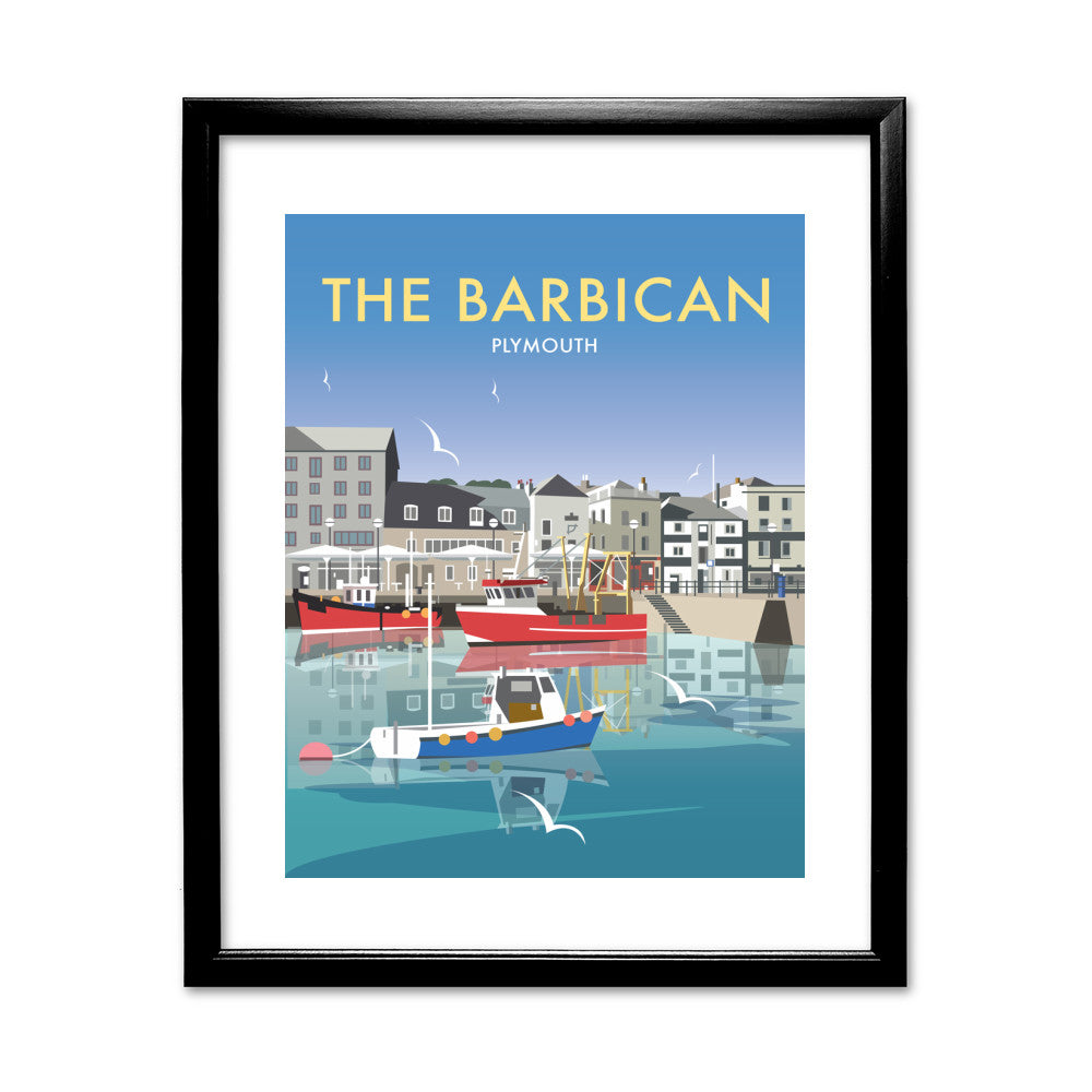 The Barbican, Plymouth - Art Print