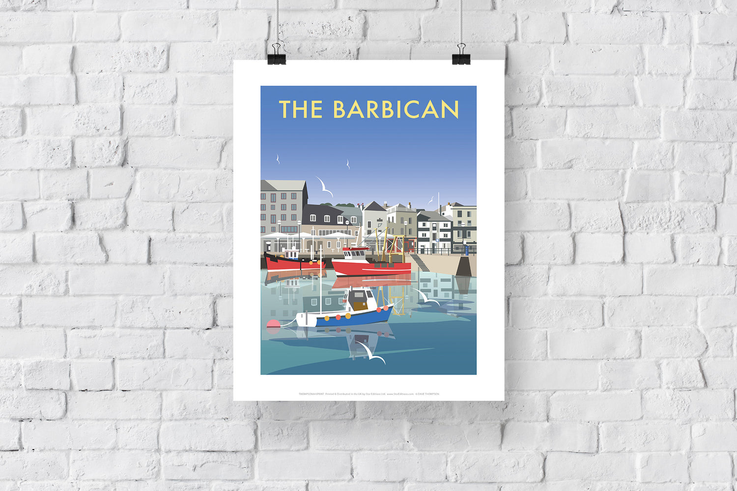 The Barbican, Plymouth - Art Print