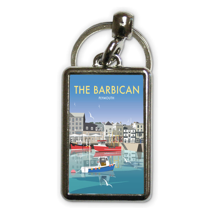 The Barbican, Plymouth Metal Keyring