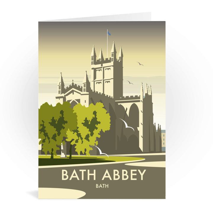 Bath Abbey Greeting Card 7x5