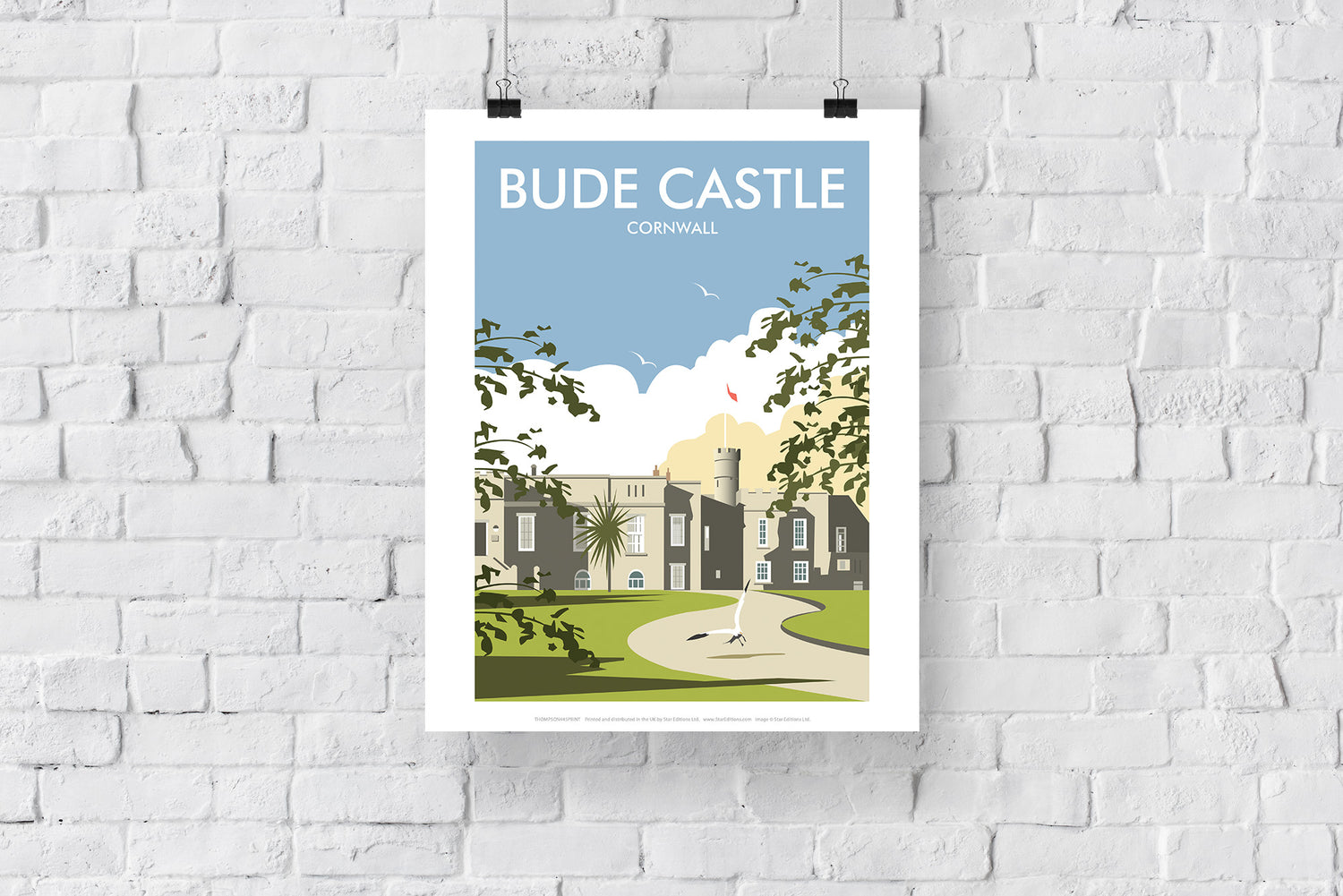 Bude Castle, Cornwall - Art Print