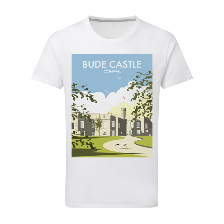 Bude Castle T-Shirt by Dave Thompson