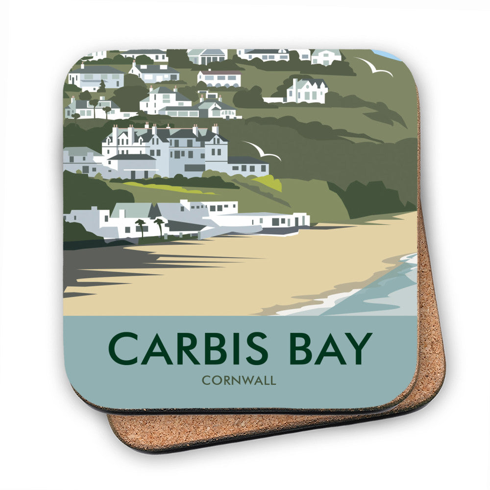 Carbis Bay, Cornwall MDF Coaster