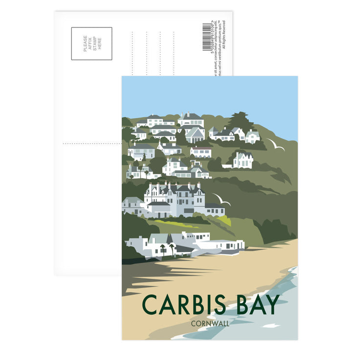 Carbis Bay, Cornwall Postcard Pack
