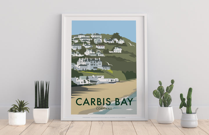 Carbis Bay, Cornwall - Art Print