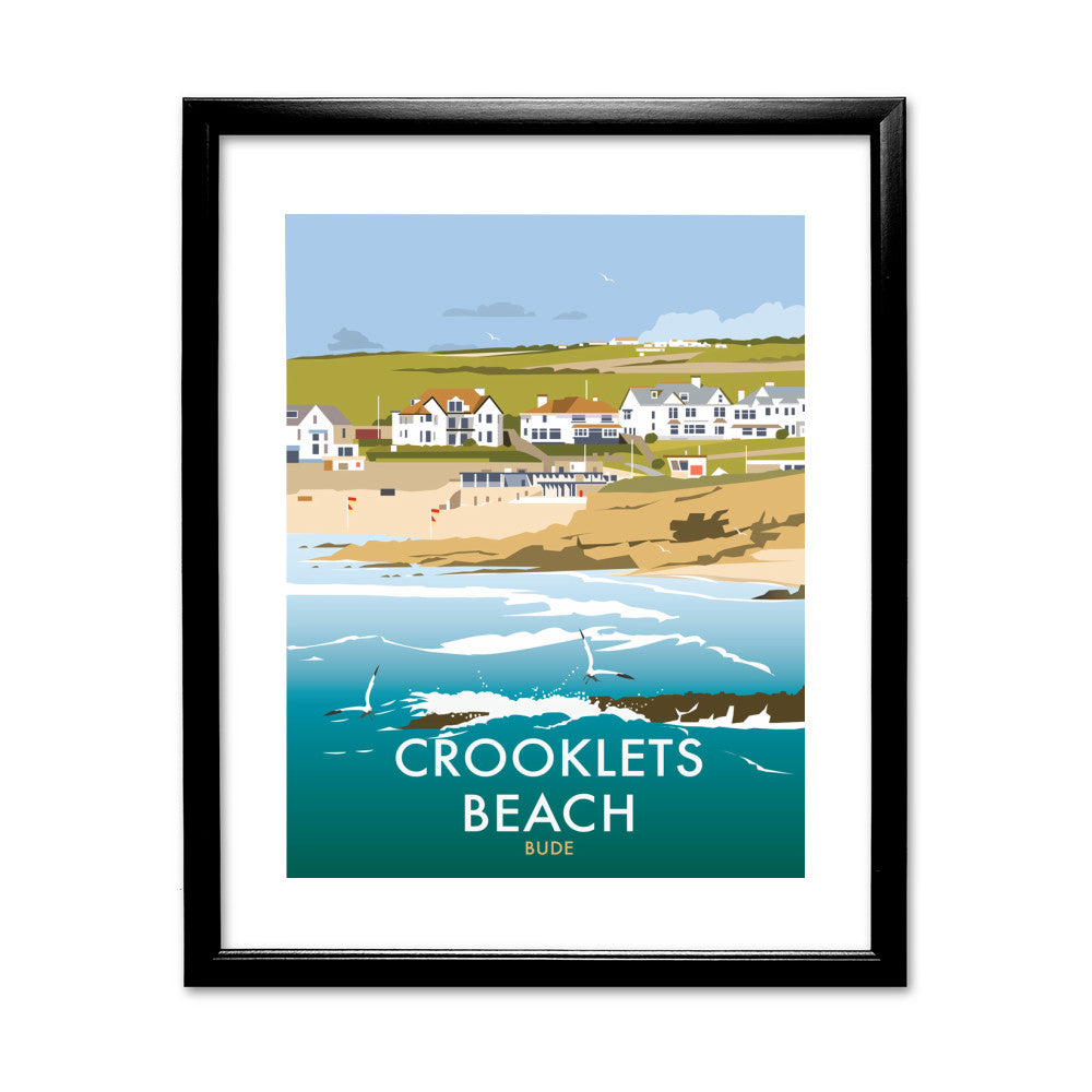 Crooklets Beach, Cornwall - Art Print