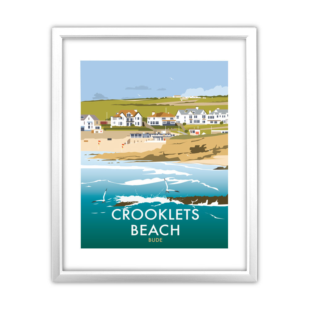 Crooklets Beach, Cornwall - Art Print