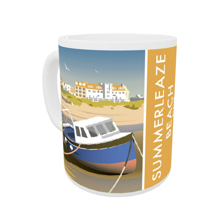 Summerleaze Beach, Cornwall Coloured Insert Mug