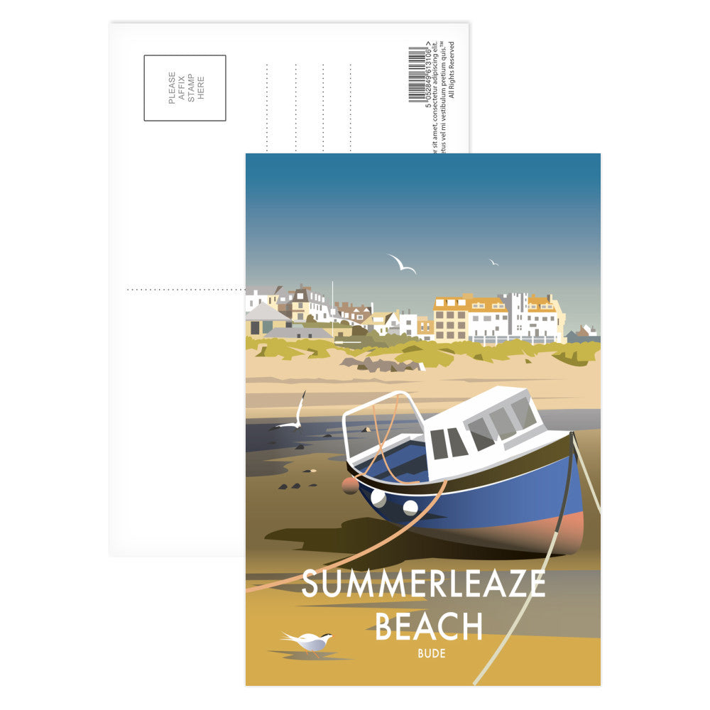 Summerleaze Beach, Cornwall Postcard Pack