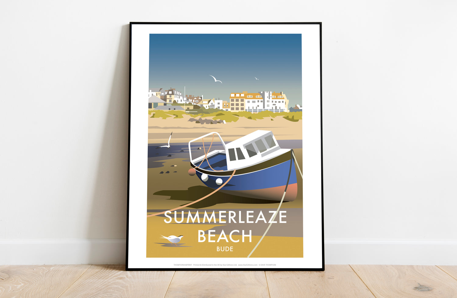 Summerleaze Beach, Cornwall - Art Print