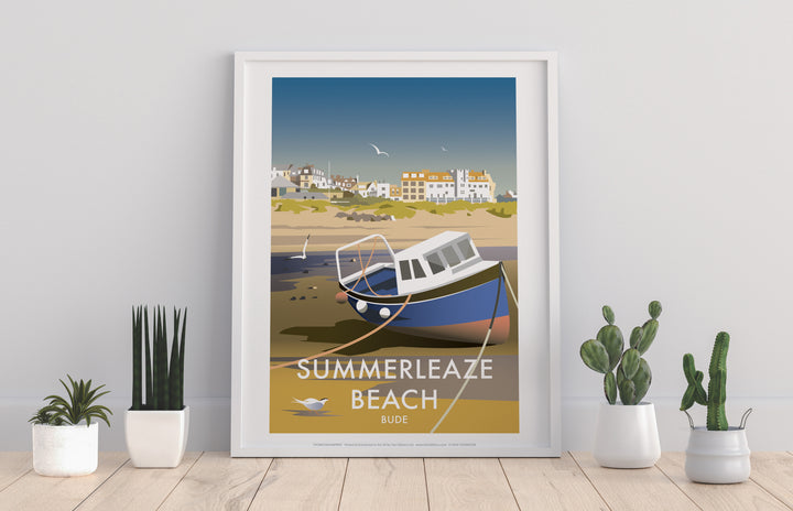 Summerleaze Beach, Cornwall - Art Print