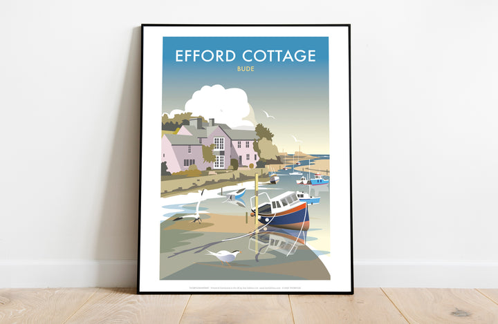 Efford Cottage, Cornwall - Art Print