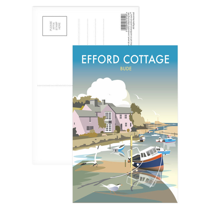 Efford Cottage, Cornwall Postcard Pack