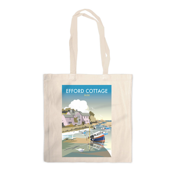 Efford Cottage, Cornwall Canvas Tote Bag