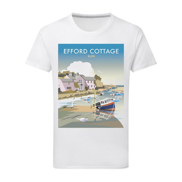 Efford Cottage T-Shirt by Dave Thompson
