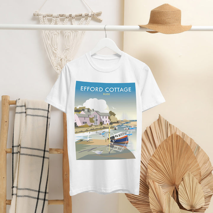 Efford Cottage T-Shirt by Dave Thompson
