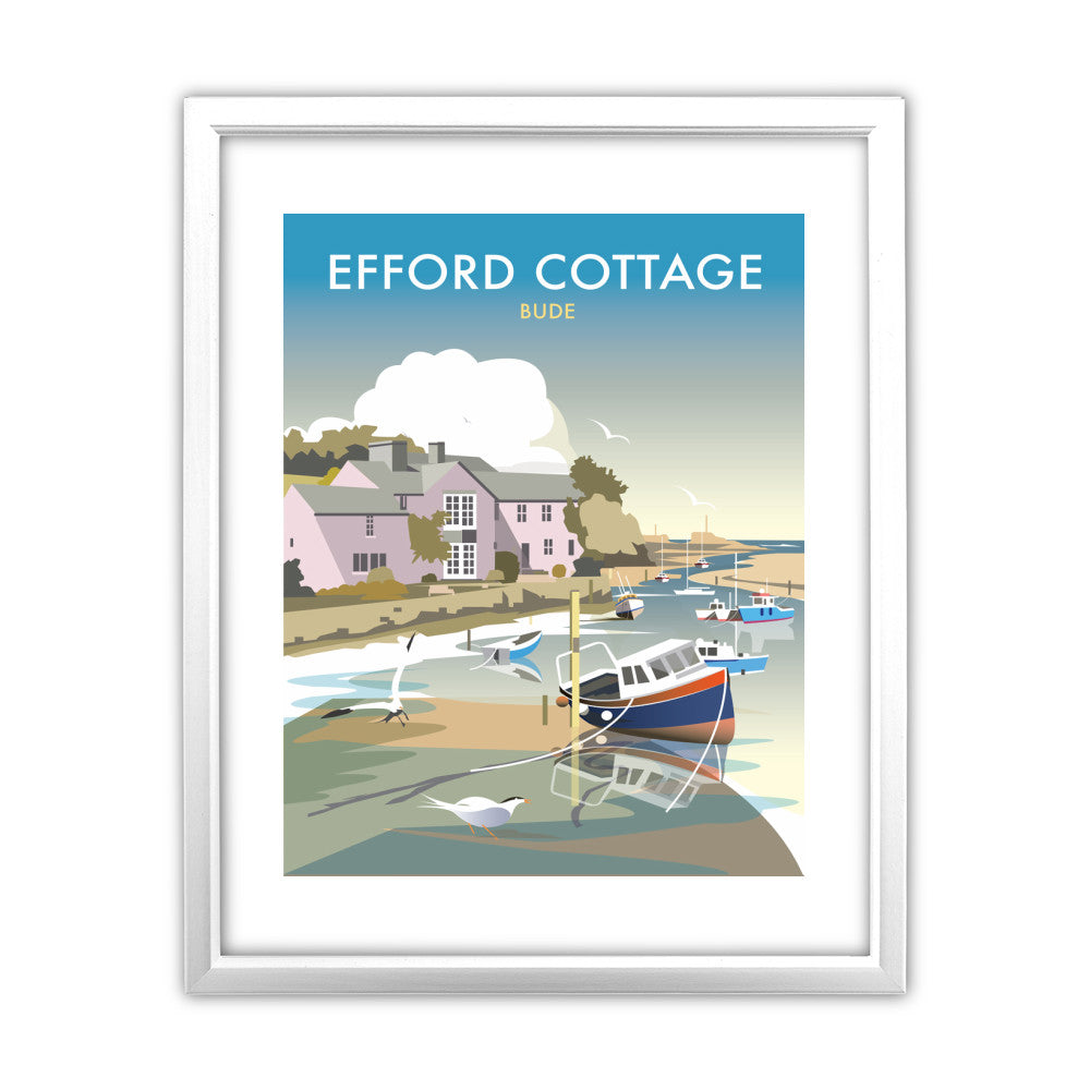 Efford Cottage, Cornwall - Art Print